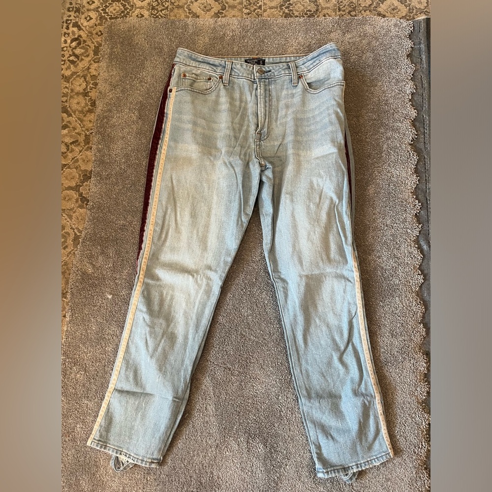 Abercrombie & fitch high‎ rise slim Simone jeans